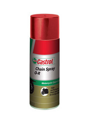 CastrolСпрей-смазка для цепей мотоциклов Chain Spray O-R, 400 мл.14EB850,4Для цепей