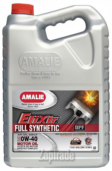 Купить моторное масло Amalie Elixir Full Synthetic Синтетическое | Артикул 160-65777-36