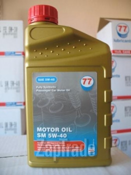 Купить моторное масло 77lubricants RACING OIL SM 5W-40 Синтетическое | Артикул 4204-1