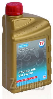 Купить моторное масло 77lubricants RACING OIL SM 5W-50 Синтетическое | Артикул 4202-1
