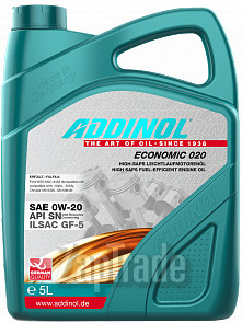 Купить моторное масло Addinol Economic 020 Синтетическое | Артикул 4014766241382