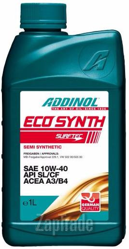 Купить моторное масло Addinol ECO Synth Полусинтетическое | Артикул 4014766071286