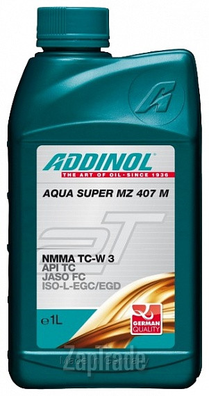 Купить моторное масло Addinol Aqua Super MZ 407 M Минеральное | Артикул 4014766072337