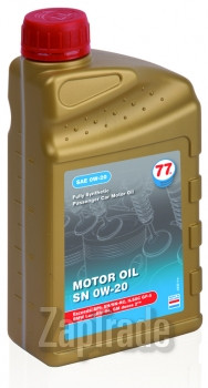 Купить моторное масло 77lubricants Motor oil SN 0w20 Синтетическое | Артикул 4215-1