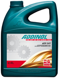 Addinol ATF CVT 4L АКПП и ГУР4014766250933Синтетическое4